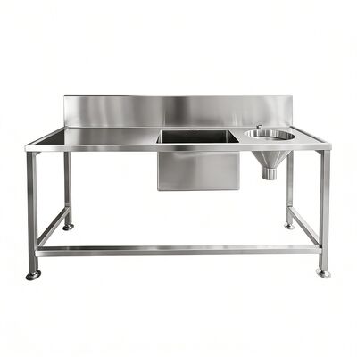 Επαγγελματικό Προϊόν 304 Μηχανοκίνητο Χάλυβα Ιατρικά Νιπτήρες 316 Σκουφί Χόπερ Νιπτήρα Για Νοσοκομείο Εργαστήριο Εμπορική Κλινική Ανεξάρτητος Νιπτήρας Νιπτήρα Πλύσης Χεριών